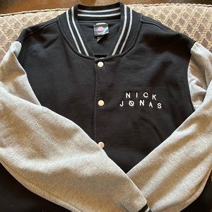 Black & Grey Nick Jonas concert jacket